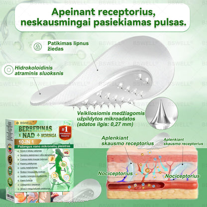 🍃🍃BSWELL® Nano mikrodurų lieknėjimo pleistras (𝑱𝒖𝒔𝒕 𝒐𝒏𝒄𝒆 𝒂 𝒅𝒂𝒚, 𝒗𝒊𝒔𝒊𝒃𝒍𝒆 𝒄𝒉𝒂𝒏𝒈𝒆𝒔 𝒊𝒏 28 𝒅𝒂𝒚𝒔) ✅ 𝑭𝒐𝒓 𝒐𝒃𝒆𝒔𝒊𝒕𝒚, 𝒄𝒂𝒓𝒅𝒊𝒐𝒗𝒂𝒔𝒄𝒖𝒍𝒂𝒓 𝒉𝒆𝒂𝒍𝒕𝒉, 𝒅𝒊𝒂𝒃𝒆𝒕𝒆𝒔, 𝒔𝒍𝒆𝒆𝒑 𝒂𝒑𝒏𝒆𝒂, 𝒈𝒖𝒕 𝒉𝒆𝒂𝒍𝒕𝒉, 𝒋𝒐𝒊𝒏𝒕 𝒊𝒔𝒔𝒖𝒆𝒔, 𝒂𝒏𝒅 𝒎𝒐𝒓𝒆