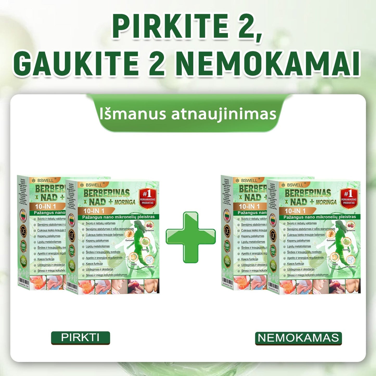 🍃🍃BSWELL® Nano mikrodurų lieknėjimo pleistras (𝑱𝒖𝒔𝒕 𝒐𝒏𝒄𝒆 𝒂 𝒅𝒂𝒚, 𝒗𝒊𝒔𝒊𝒃𝒍𝒆 𝒄𝒉𝒂𝒏𝒈𝒆𝒔 𝒊𝒏 28 𝒅𝒂𝒚𝒔) ✅ 𝑭𝒐𝒓 𝒐𝒃𝒆𝒔𝒊𝒕𝒚, 𝒄𝒂𝒓𝒅𝒊𝒐𝒗𝒂𝒔𝒄𝒖𝒍𝒂𝒓 𝒉𝒆𝒂𝒍𝒕𝒉, 𝒅𝒊𝒂𝒃𝒆𝒕𝒆𝒔, 𝒔𝒍𝒆𝒆𝒑 𝒂𝒑𝒏𝒆𝒂, 𝒈𝒖𝒕 𝒉𝒆𝒂𝒍𝒕𝒉, 𝒋𝒐𝒊𝒏𝒕 𝒊𝒔𝒔𝒖𝒆𝒔, 𝒂𝒏𝒅 𝒎𝒐𝒓𝒆