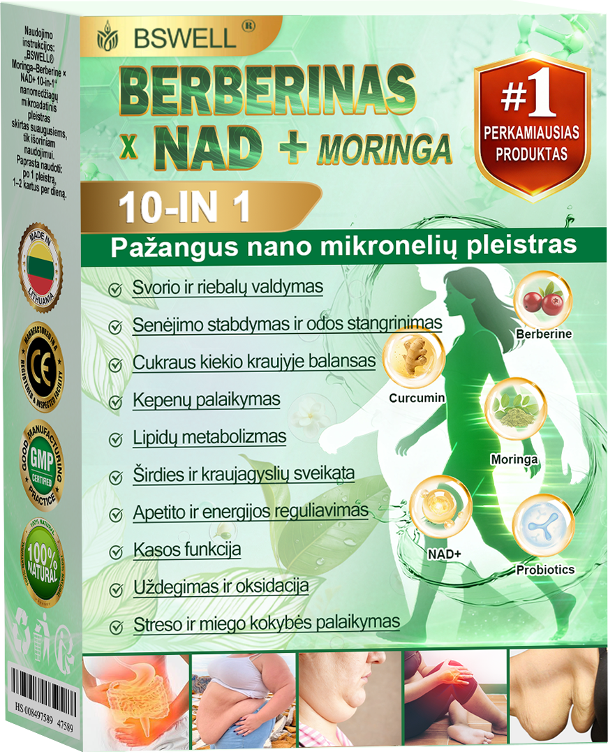 🍃🍃BSWELL® Nano mikrodurų lieknėjimo pleistras (𝑱𝒖𝒔𝒕 𝒐𝒏𝒄𝒆 𝒂 𝒅𝒂𝒚, 𝒗𝒊𝒔𝒊𝒃𝒍𝒆 𝒄𝒉𝒂𝒏𝒈𝒆𝒔 𝒊𝒏 28 𝒅𝒂𝒚𝒔) ✅ 𝑭𝒐𝒓 𝒐𝒃𝒆𝒔𝒊𝒕𝒚, 𝒄𝒂𝒓𝒅𝒊𝒐𝒗𝒂𝒔𝒄𝒖𝒍𝒂𝒓 𝒉𝒆𝒂𝒍𝒕𝒉, 𝒅𝒊𝒂𝒃𝒆𝒕𝒆𝒔, 𝒔𝒍𝒆𝒆𝒑 𝒂𝒑𝒏𝒆𝒂, 𝒈𝒖𝒕 𝒉𝒆𝒂𝒍𝒕𝒉, 𝒋𝒐𝒊𝒏𝒕 𝒊𝒔𝒔𝒖𝒆𝒔, 𝒂𝒏𝒅 𝒎𝒐𝒓𝒆
