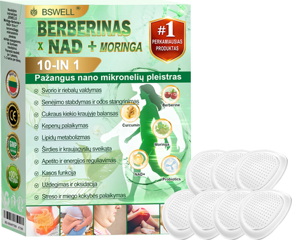 🍃🍃BSWELL® Nano mikrodurų lieknėjimo pleistras (𝑱𝒖𝒔𝒕 𝒐𝒏𝒄𝒆 𝒂 𝒅𝒂𝒚, 𝒗𝒊𝒔𝒊𝒃𝒍𝒆 𝒄𝒉𝒂𝒏𝒈𝒆𝒔 𝒊𝒏 28 𝒅𝒂𝒚𝒔) ✅ 𝑭𝒐𝒓 𝒐𝒃𝒆𝒔𝒊𝒕𝒚, 𝒄𝒂𝒓𝒅𝒊𝒐𝒗𝒂𝒔𝒄𝒖𝒍𝒂𝒓 𝒉𝒆𝒂𝒍𝒕𝒉, 𝒅𝒊𝒂𝒃𝒆𝒕𝒆𝒔, 𝒔𝒍𝒆𝒆𝒑 𝒂𝒑𝒏𝒆𝒂, 𝒈𝒖𝒕 𝒉𝒆𝒂𝒍𝒕𝒉, 𝒋𝒐𝒊𝒏𝒕 𝒊𝒔𝒔𝒖𝒆𝒔, 𝒂𝒏𝒅 𝒎𝒐𝒓𝒆